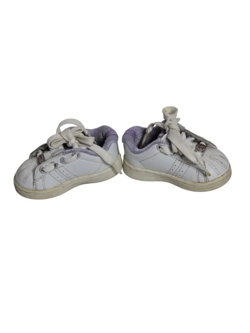 Sketchers White Purple Baby Sneakers Kids Shoe Size 4 Months